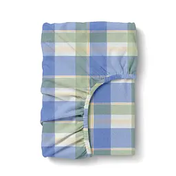 Набір простирадло на резинці фланель 90х200 OCEAN TARTAN CS1 COSAS (4822052502693) - мініатюра 2