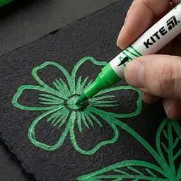 Маркери акрилові двосторонні Kite Creative 6 шт. (K-1293) - мініатюра 4