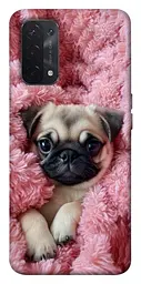 TPU чохол Demsky Мопс у ніжностях для Oppo A54 4G