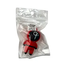 Флеш-накопичувач Wibrand USB 2.0 Squid Game 16Gb Червоний - мініатюра 2