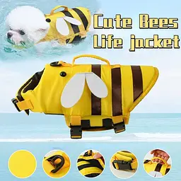 Рятувальний жилет для собак Derby Bee Design Dog Life Vest, M - мініатюра 2