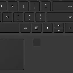 Чохол-клавіатура Microsoft Surface Pro 1755 Type Cover with Fingerprint ID Black (GKG-00021) - мініатюра 5