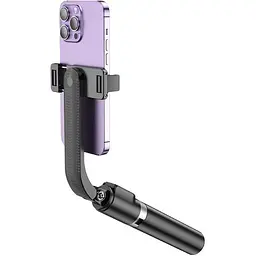 Монопод-трипод для селфі Hoco K20 на 98 см бездротовий Bluetooth селфі палиця з пультом ДУ чорний - мініатюра 5