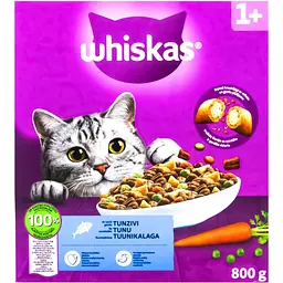Сухий корм для котів Whiskas, з тунцем, 800 г