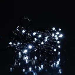 Гірлянда Нитка 50 LED 6 м чорна, білий GarlandoPro W50LED6MBW - мініатюра 17