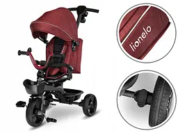 Велосипед триколісний Lionelo Kori Red Burgundy - мініатюра 8