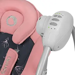 Крісло-гойдалка Lionelo Ruben Pink Baby з ігровою дугою, рожеве (LO-RUBEN RUBEN PINK BABY) - мініатюра 8