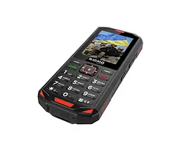 Телефон Sigma mobile X-treme Pa68 протиударний кнопковий чорно-червоний (4827798466520) - мініатюра 4