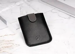 Шкіряний чохол для Safepal S1 зі штампованим логотипом S 2024 (SS1Leather) - мініатюра 2