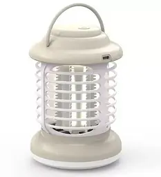 Інсектицидна лампа від комах ХO-YH10 1200 мАг антимоскітна кемпінгова акумуляторна - мініатюра 4
