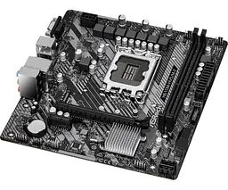 Материнська плата LGA1700, ASRock H610M-HVS/M.2 R2.0, H610, 2xDDR4, Int.Video(CPU), 4xSATA3, 1xM.2, 1xPCI-E 16x 4.0, 1xPCI-E 1x 3.0, ALC897, RTL8111H, 4xUSB3.2/6xUSB2.0, VGA/HDMI, MicroATX - мініатюра 4