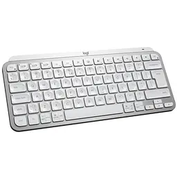 Клавіатура Logitech MX Keys Mini For Mac Wireless Illuminated UA Pale Grey (920-010526) - мініатюра 2