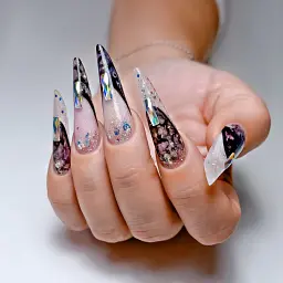 Гель PNB UV/LED Ice IQ Gel Crystal diamond 5 мл - мініатюра 3