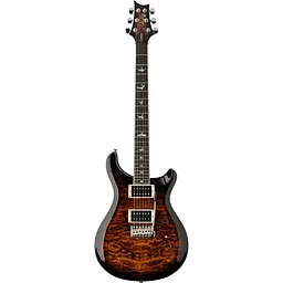 Електрогітара PRS SE Custom 24 Quilt Black Gold Burst (162701)