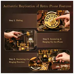 Конструктор Pantasy Original - Retro Phone (85018) - мініатюра 4