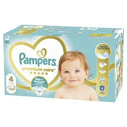 Підгузки Pampers Premium Care Розмір 4 (9-14 кг) 104 шт. - мініатюра 2