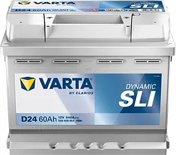 Акумулятор Varta Dynamic SLI 12В 60Аг 540А (EN) R+ (560408054)
