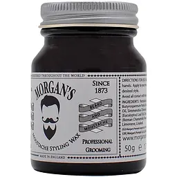 Віск для укладання вус Morgan's Moustache Styling Wax Twist & Twiddle 50 г - мініатюра 3