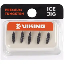 Мормишка вольфрамова Viking Fishing Shrimp 0.58g 8mm Black (5шт) - мініатюра 2