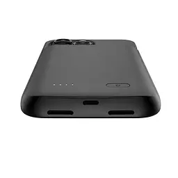 Чохол-акумулятор XON PowerCase для iPhone 14 Pro Max 5500 mAh Чорний/Золотий (PCBS1114455G 2827) - мініатюра 8