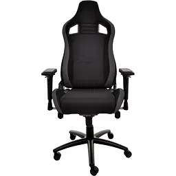 Геймерське крісло GT Racer чорне із сірим (X-0712 Shadow Gray) - мініатюра 1