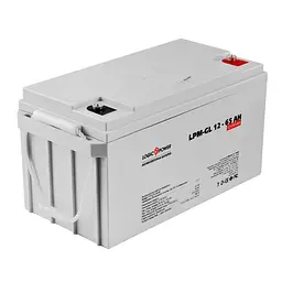 Акумулятор гелевий LogicPower LPM-GL 12-65 AH - мініатюра 2