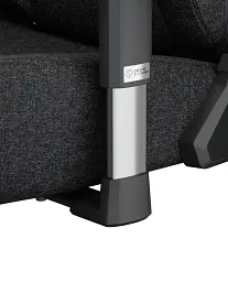 Крісло ігрове Anda Seat Kaiser 3 Size XL Black Fabric (AD12YDC-XL-01-B-CF) - мініатюра 9