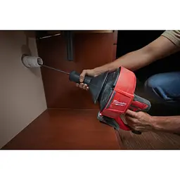 Акумуляторна машина для прочищення MILWAUKEE, M12 BDC8-0C, трос 8м (каркас, відро, картонне пакування) - мініатюра 6