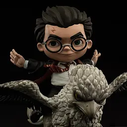 Фігурка Harry Potter Harry Potter and Buckbeak (Гаррі Поттер) - мініатюра 8