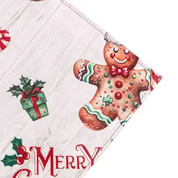 Набір серветок сервірувальних Ardesto Christmas Gingerbread 30х45см, 2шт, 100% поліестер, червоний (ART15HG) - мініатюра 3