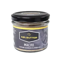 Mr.Butter Масло з чорним часником та трюфелем 82.5% 100 гр. - мініатюра 2