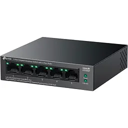 Комутатор TP-Link 5-портовий гігабітний комутатор, LS105GP (LS105GP) - мініатюра 1