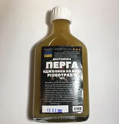 Водна настоянка на пергі бджолиній різнотрав'я 200 мл