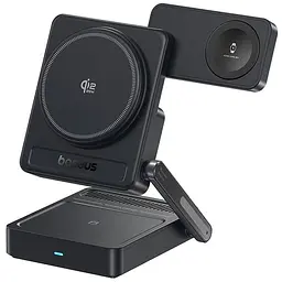 БЗП Baseus PicoGo AF21 Portable 3in1 35W Qi2.2 + МЗП 45W (E02054) Cosmic Black