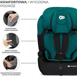 Автокрісло Kinderkraft Comfort Up i-Size Green - мініатюра 10