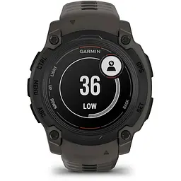 Смарт-часы Garmin Instinct E 40 mm Black with Charcoal Silicone Band 010-02932-13