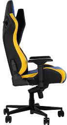Геймерське крісло GT Racer синє з жовтим (X-0724 Blue/Yellow) - мініатюра 4