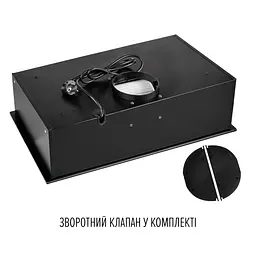 Витяжка повновбудована PERFELLI VIOLA 5JWRB NERO - мініатюра 14