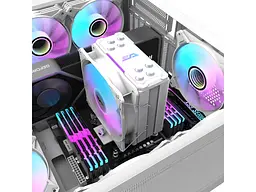 Повітряне охолодження DarkFlash Storm Z4 Pro Mist White - мініатюра 5