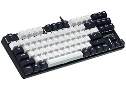 Механічна ігрова клавіатура GamePro MK-110-B USB Hot-Swap Outemu Red Switch Black-White - мініатюра 3
