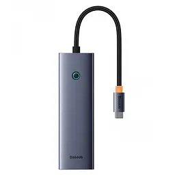 USB-хаб Baseus UltraJoy Series 6-Port B00052802811-03 Grey - мініатюра 3