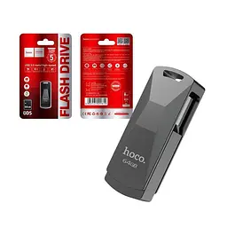 Флешка металева Hoco UD5 64 GB USB Flash Disk Wisdom high-speed flash drive - мініатюра 5
