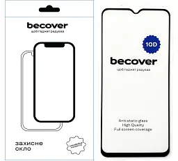 Скло захисне BeCover Samsung Galaxy A14 4G SM-A145/A14 5G SM-A146 10D Black (711518) - мініатюра 2
