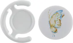 Тримач телефону TOTO Popsocket plastic BNS-C 900 Butterfly (White) - мініатюра 2