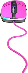 Комп'ютерна миша Cherry Xtrfy M4 USB-A RGB рожевий teh0013966 - мініатюра 5