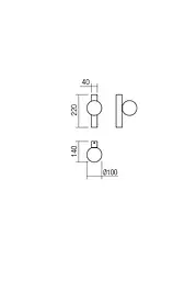 Бра Redo GOJI AP 1X28W G9 GOLD (5.1.1) 01-2372 - мініатюра 2