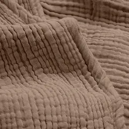 Наволочка Cosas Brown муслінова 40х60 см коричнева (019Muslin_Brown_40x60) - мініатюра 5