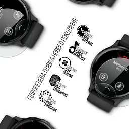 Гідрогелева плівка на годинники Garmin Venu 3 45mm ArmorStandart захисна плівка для смарт годинників прозора (ARM86961) - мініатюра 2