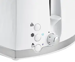 Тостер Russell Hobbs Honeycomb 850 Вт пластик широкі слоти білий - мініатюра 8