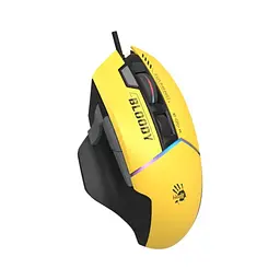 Мишка A4Tech Bloody W95 Ultra USB Yellow/Black (4711421002318) - мініатюра 3